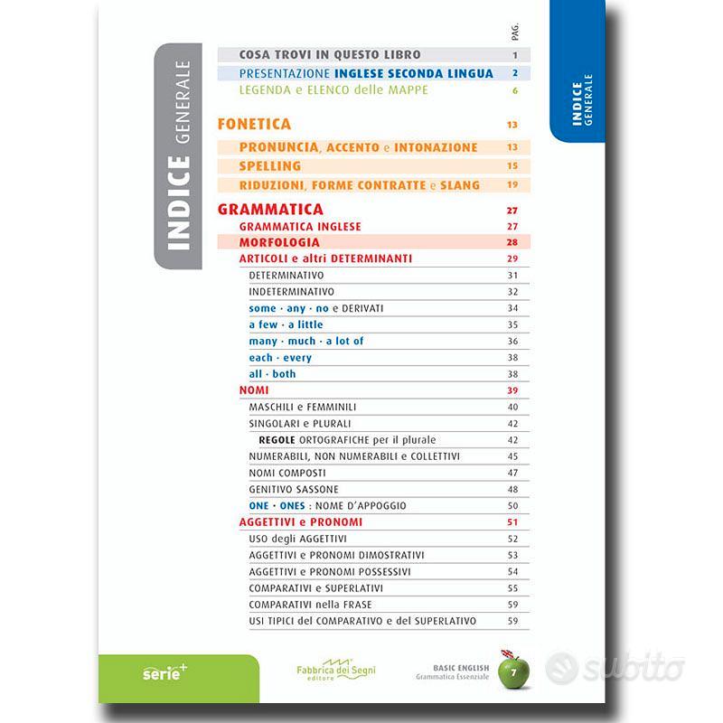 Grammatica essenziale inglese, Libri