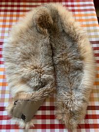 Collare e cappello pelliccia vera