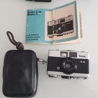 fotocamera ROLLEI B35 con flash