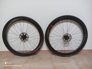 Ruote fulcrum wind 40 in carbonio per disco 