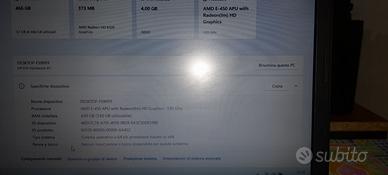 Notebook HP 635