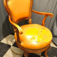 Poltroncina sedia girevole