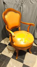 Poltroncina sedia girevole