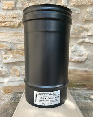 Tubo coassiale per stufa pellet