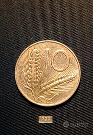 Moneta 10 Lire 1955 - Repubblica Italiana -
