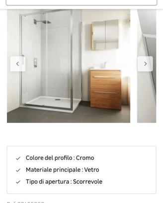Porta doccia e piatto NUOVI