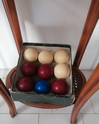 palle da biliardo molto antiche 