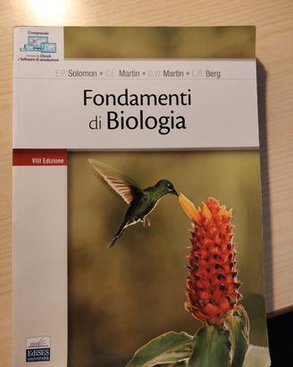 libro "fondamenti di biologia" 8ed