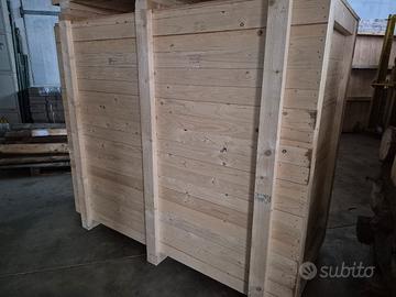 Cassa in legno per imballaggio 
