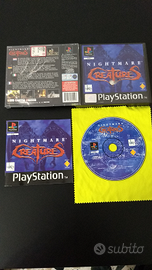 Nightmare Creatures PS1 giochi play station 1