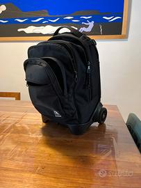 Zaino scuola trolley Invicta nero