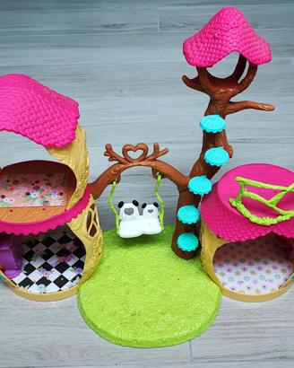 Enchantimals playset caso sull'albero