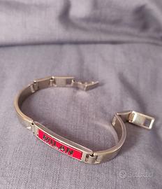 Milan calcio bracciale acciaio 