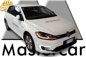VOLKSWAGEN Golf Golf VII 2017 Elettrica 5p e-Gol