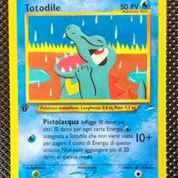 Pokémon - Totodile 85/105 Neo Destiny ITA 1° edizi