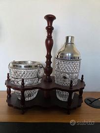 Set Bar Vintage Anni '70 Cristallo Tedesco