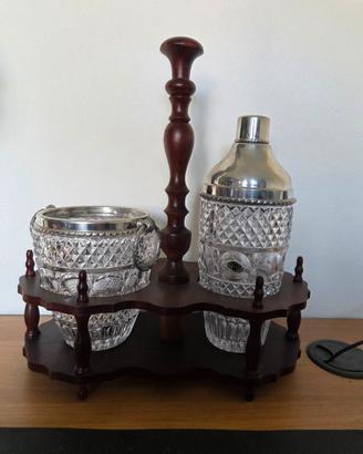 Set Bar Vintage Anni '70 Cristallo Tedesco