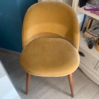 Sedie velluto vintage maison du monde