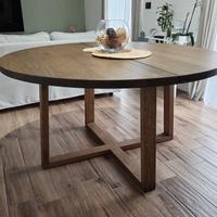Tavolo rotondo rovere