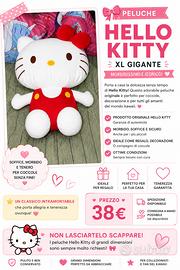 Peluche gigante hello kitty