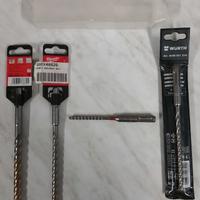 Punte SDS-Plus 4 taglienti HILTI-WURTH-MILWAUKEE