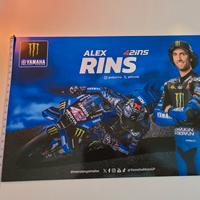 poster Alex Rins 42 Yamaha Ufficiale 2025 