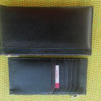 portamonete taccuino in pelle marca Samsonite