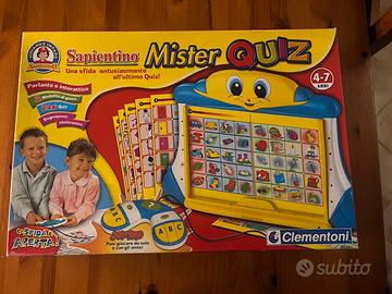 Gioco sapientino mister quiz