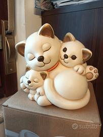 mamma gatto con cuccioli thun 
