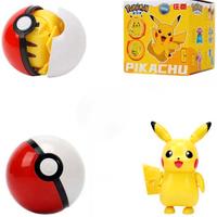 Pokemon Pikachu Nuovo trasformabile con  Pokeball