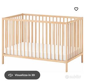 Lettino SNIGLAR Ikea 60x120