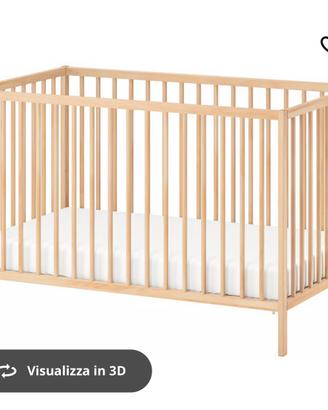 Lettino SNIGLAR Ikea 60x120