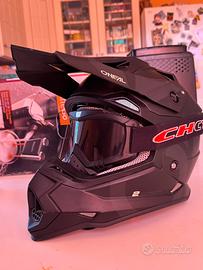Casco O’NEAL 1SRS + Occhiali Madbike