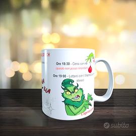 tazza Grinch Natale 