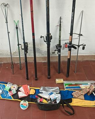 canne da pesca e accessori 