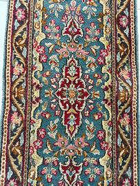 Tappeto persiano Kerman 215x61