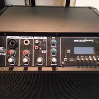 Cassa amplificatore 90W con bluetooth e USB