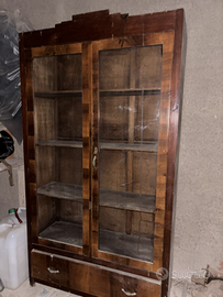 VETRINA / DISPENSA IN LEGNO