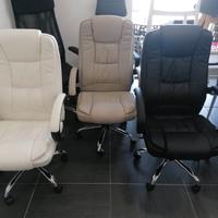 Poltrona direzionale imbottita SAI