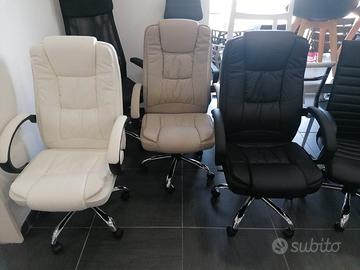 Poltrona direzionale imbottita SAI