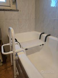 Ausilio per anziani, vasca da bagno