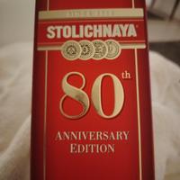 vodka stolichnaya 80th anniversary edition