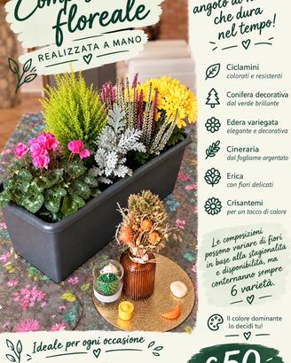 🌼🌸COMPOSIZIONE FLOREALE🌼🌸