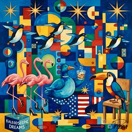 Quadro Moderno Astratto - 60x60