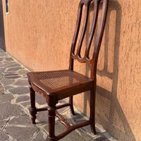 SEDIE VINTAGE EPOCA UMBERTINA