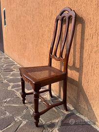 SEDIE VINTAGE EPOCA UMBERTINA