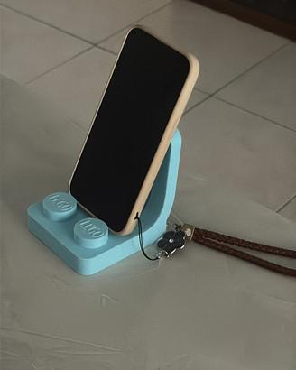 Supporto Smartphone stile Mattoncino 3D