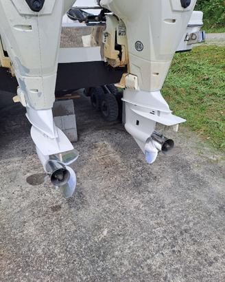 Coppia motori Evinrude E-Tec 250