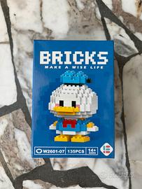 🧸 BRICKS Paperino - costruzioni mattoncini Lego