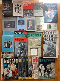 TEATRO: riviste e libri in blocco